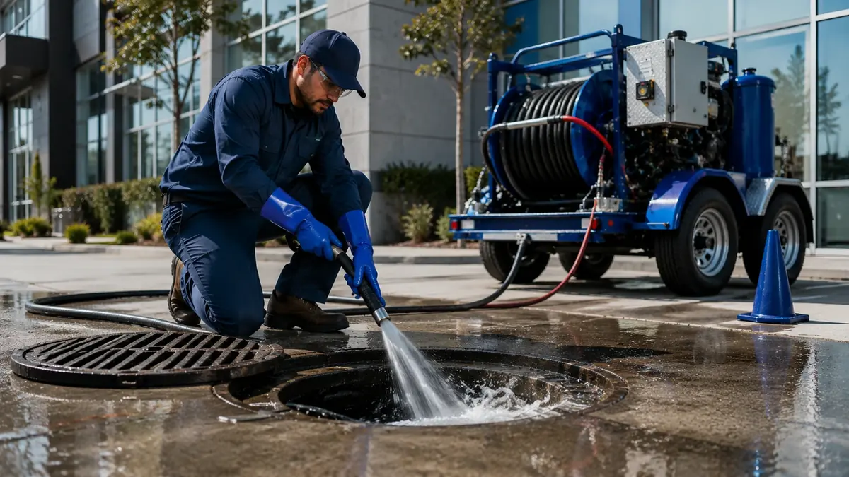 Commercial Hydro Jet Drain Cleaning in Ontario