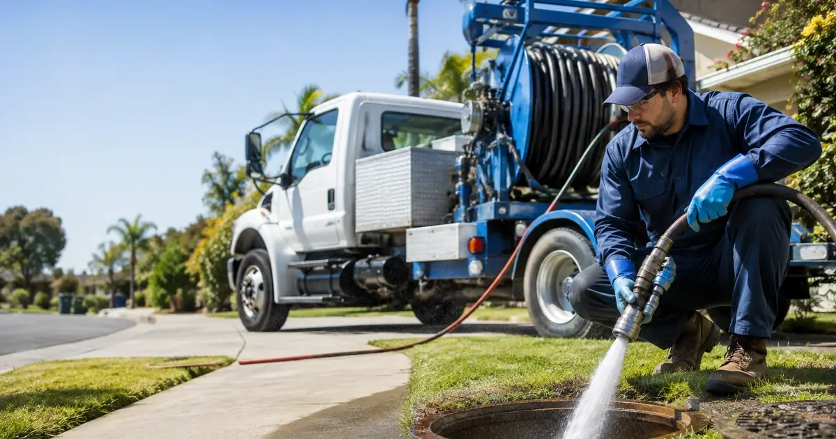Hydro jet sewer cleaning Ontario