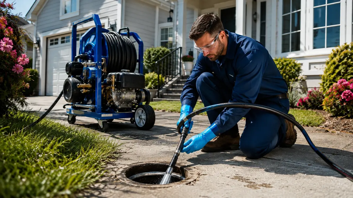 Residential Hydro Jet Drain Cleaning in Ontario